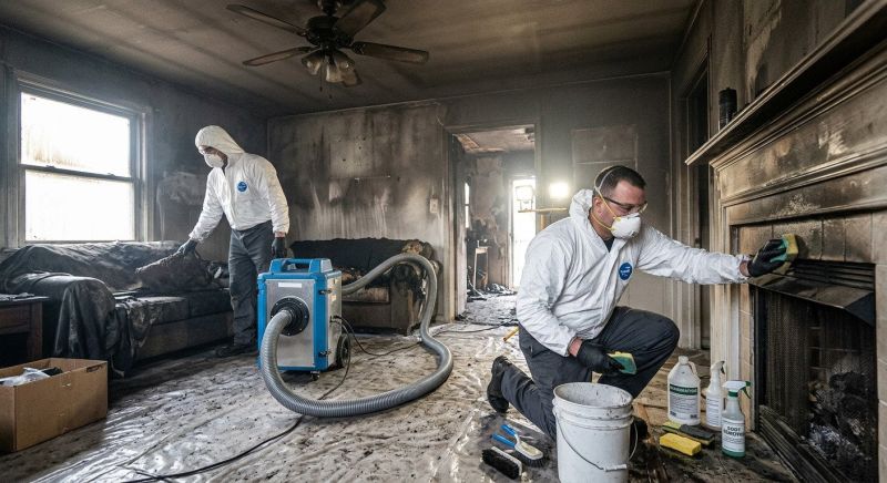 Residential Fire Restoration in Gilbert, AZ